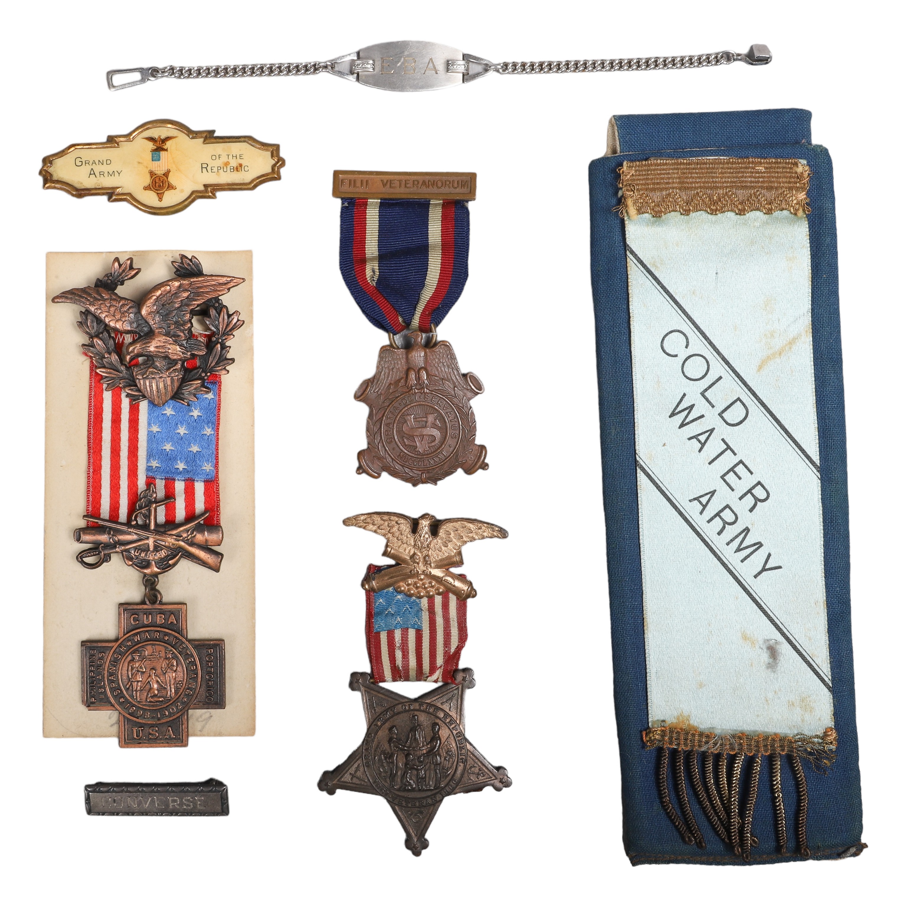 19th/20th c military medals to