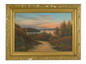 19TH/20TH C. OIL ON CANVAS, DE