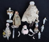 19th/20th C porcelain doll gro