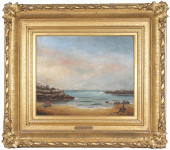 19TH/20TH C. SEASCAPE PAINTING