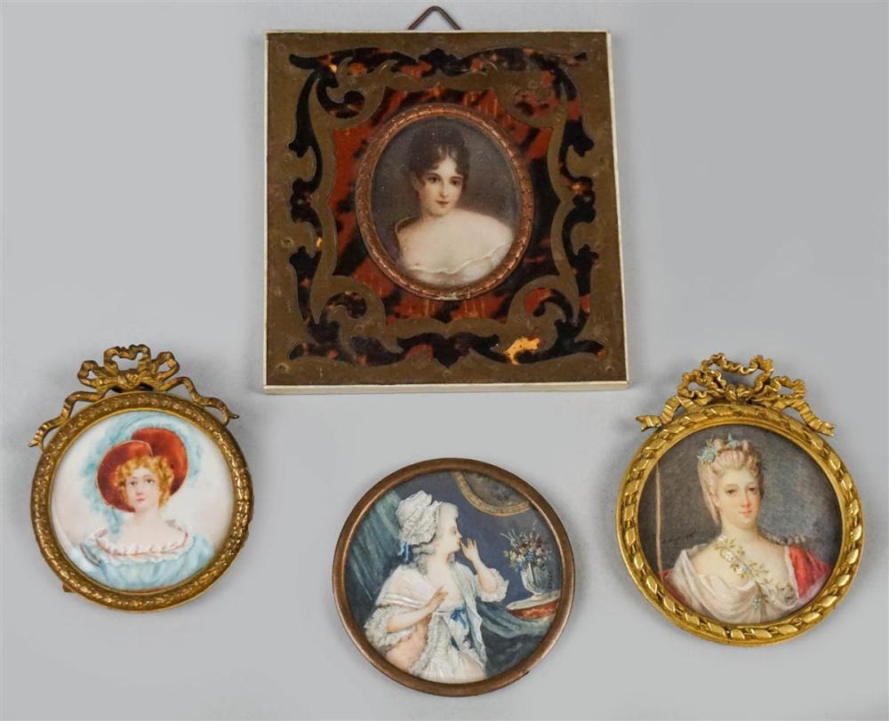 (19TH/20TH CENTURY) A GROUP OF FOUR