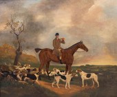 , 19TH/20TH CENTURY, HUNTER ON