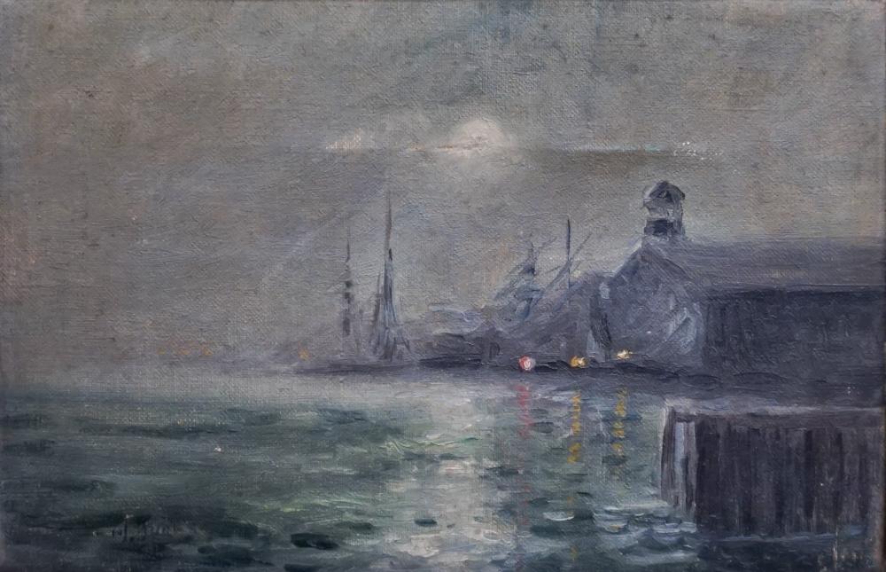 19TH/20TH CENTURY SCHOOL, NIGHTTIME
