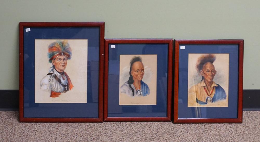 19TH/20TH CENTURY SCHOOL, PORTRAITS