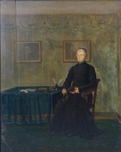 (19TH/20TH CENTURY) SEATED CLE