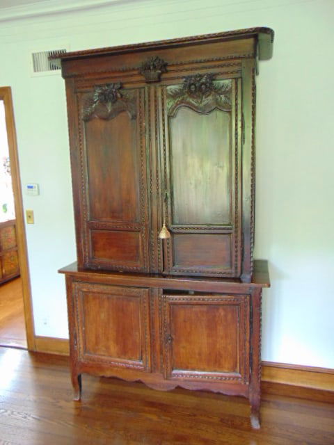 19THC. FRENCH PROVINCIAL CARVED