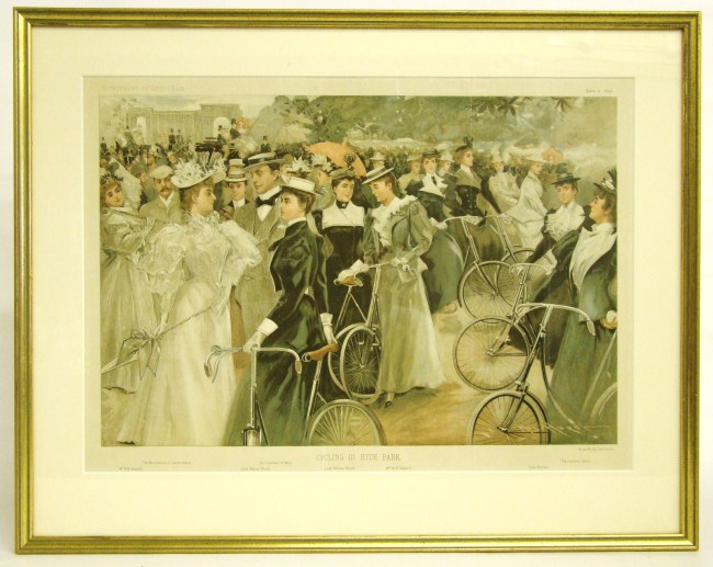 19thc. litho print supplement to