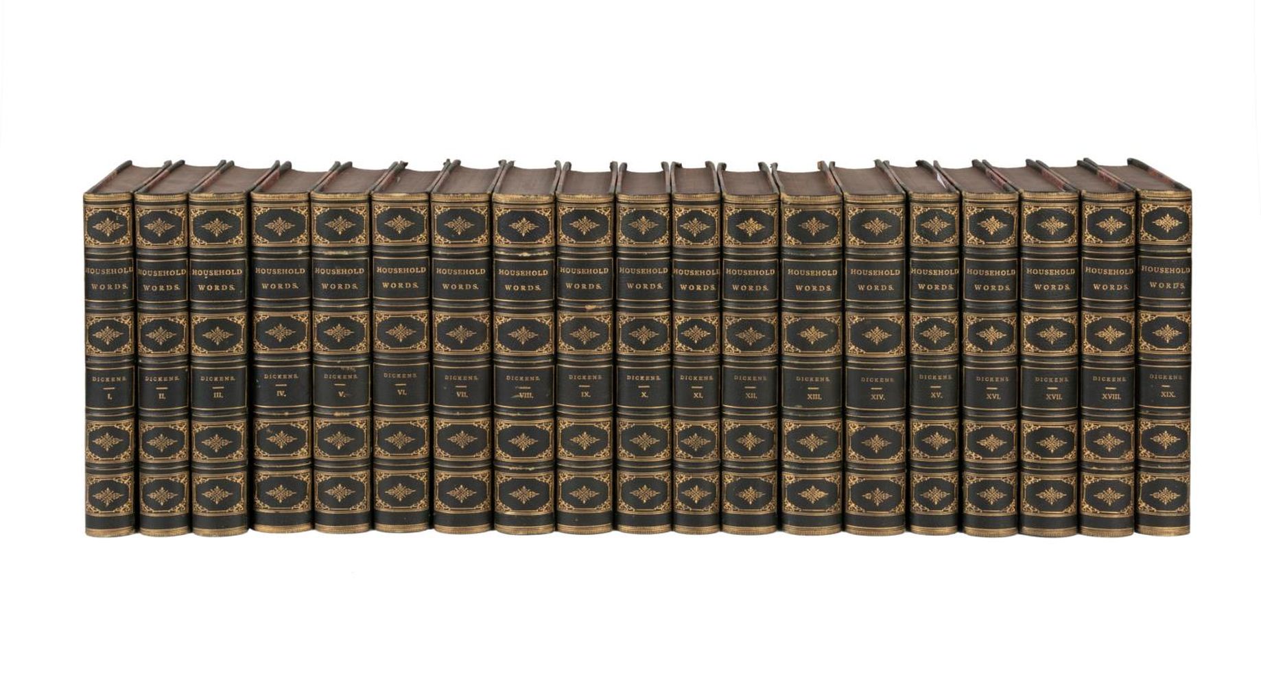 19VOL CHARLES DICKENS HOUSEHOLD