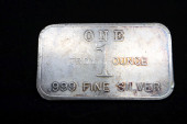 1OZ TROY FINE SILVER BULLION,