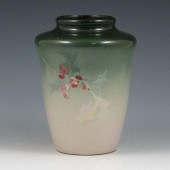 1Weller Eocean vase with holly