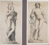 (2) 17TH CENTURY ENGRAVINGS, C
