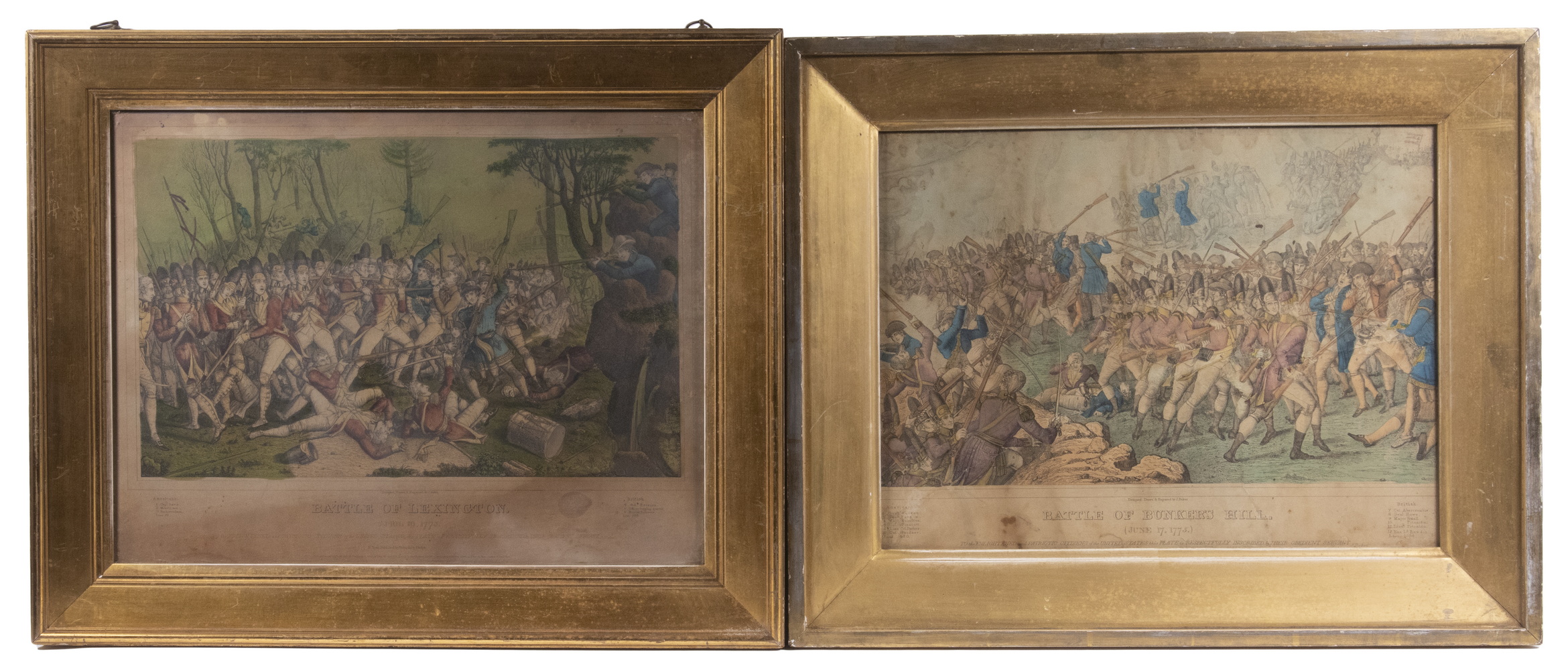 (2) 1832 ENGRAVINGS OF EARLY