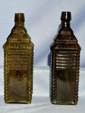 2 1860 PLANTATION BITTERS BOTT