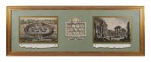 (2) 18C ITALIAN ENGRAVINGS, TR
