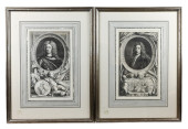 2 18TH C KNELLER & HOUBRAKEN E