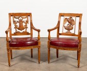 2 18TH C. NEOCLASSICAL FRUITWO