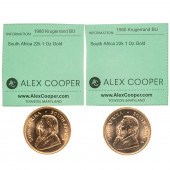 2-1980 SOUTH AFRICAN 1 OZ GOLD