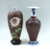 2 19TH C. JAPANESE TOTAI BARK