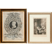 (2) 19TH CENTURY ENGRAVINGS<br