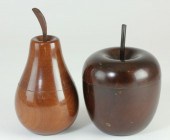 (2) 19th Century Fruit Tea Cad