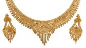 (2) 22KT YELLOW GOLD NECKLACE