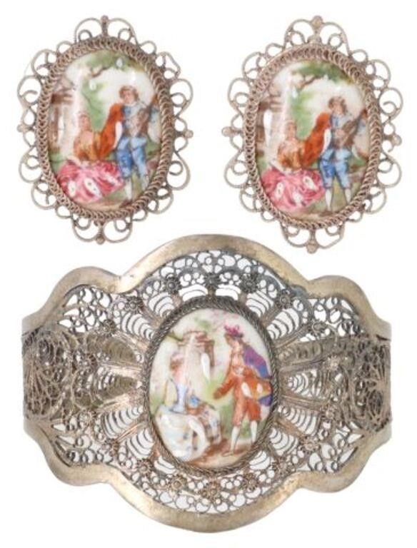 (2) 800 SILVER & LIMOGES