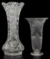 (2) ABP & OTHER CUT CRYSTAL &