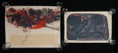 2 ABSTRACT LITHOGRAPHS LEVEE &