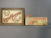 2 ADVERTISING SIGNS, "LITTLE M