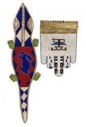 (2) AFRICAN BEADWORK JOCOLO &
