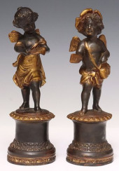 (2) AFTER AUGUSTE MOREAU GILT