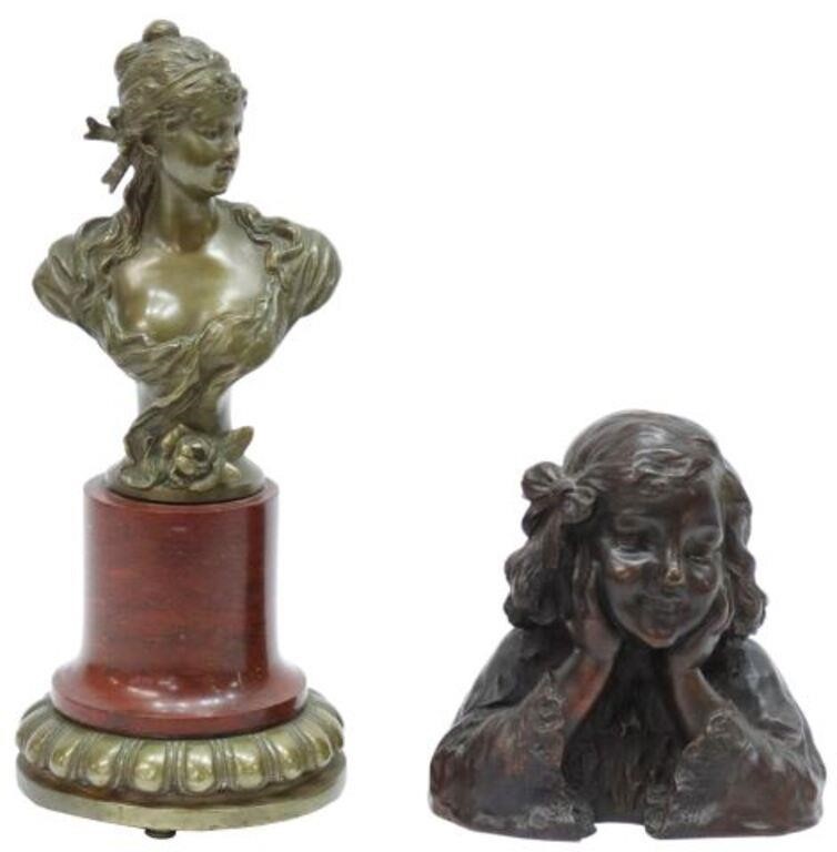 (2) AFTER D'ASTE & BORMEL PATINATED