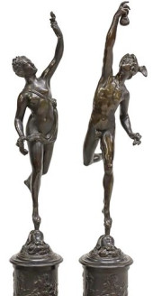 (2) AFTER GIAMBOLOGNA BRONZE F