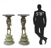 (2) AFTER PJ MENE MARBLE-TOP B