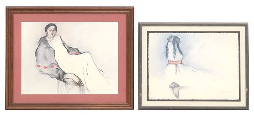 (2) AFTER R.C. GORMAN (1932-2005)