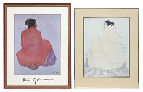 (2) AFTER R.C. GORMAN (1932-2005)