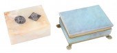 (2) Agate and style dresser bo