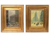 2 ALBERT MUNGHARD SIGNED PAINT