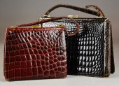 (2) Alligator Ladies HandbagsT