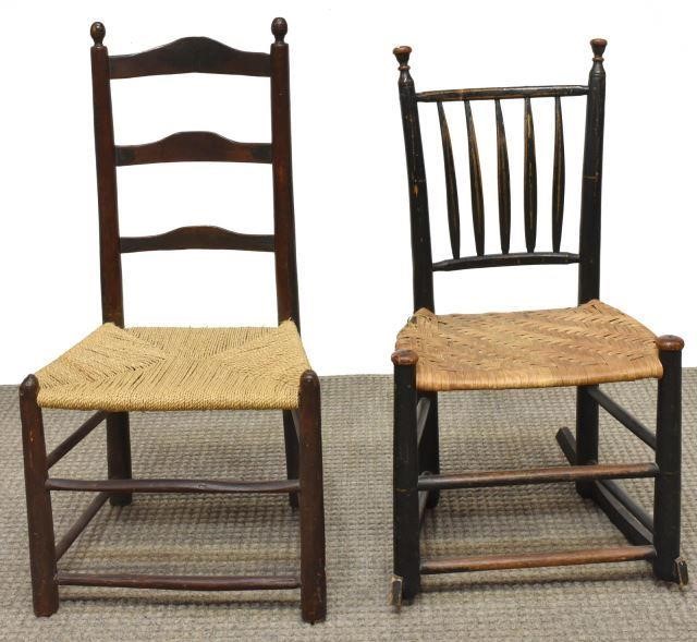 (2) AMERICAN CHILDREN'S SHAKER &