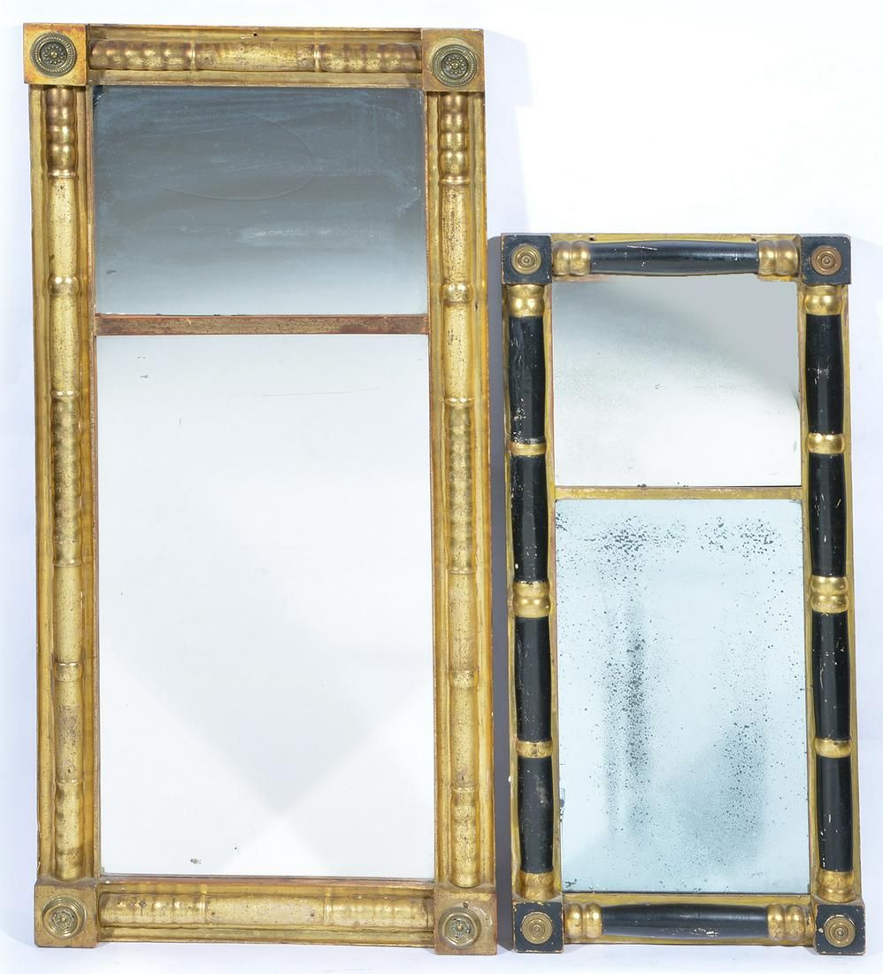 2 AMERICAN CLASSICAL MIRRORS,