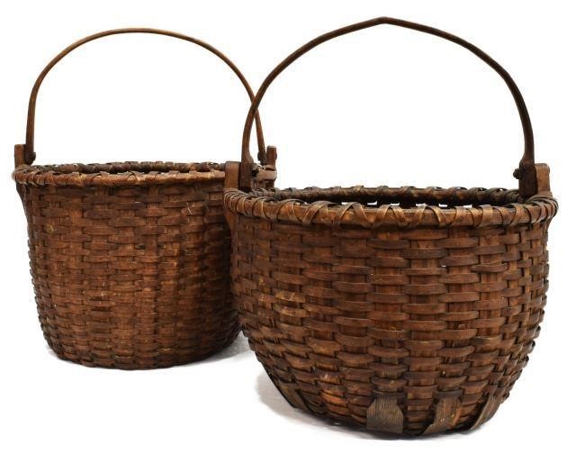(2) AMERICAN HANDLED STAVE