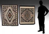 2 AMERICAN INDIAN WOVEN BLANKE