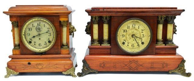 (2) AMERICAN SETH THOMAS DECORATIVE