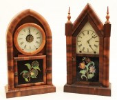 2 AMERICAN STEEPLE CLOCKS BY N