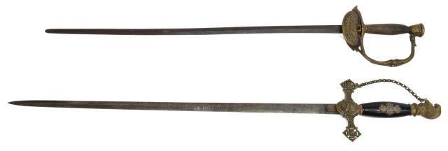 (2) AMERICAN SWORDS, PETTIBONE &