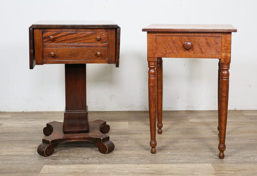 2 AMERICAN WORK TABLES2 American