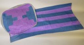2 AMISH PIECEWORK TWO-PART ROC