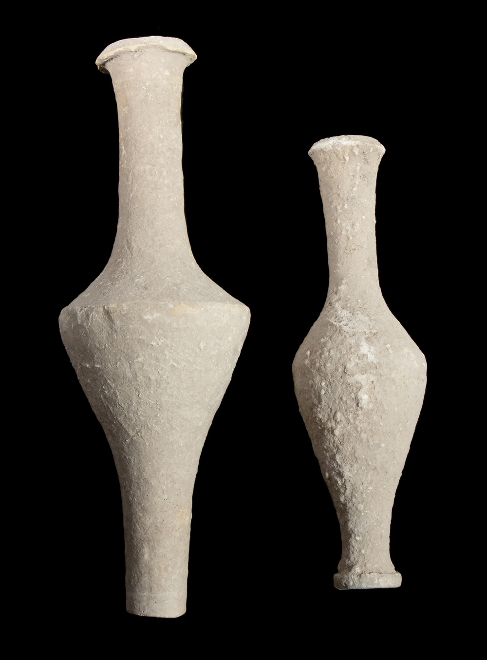 (2) ANCIENT ROMAN POTTERY VIALS