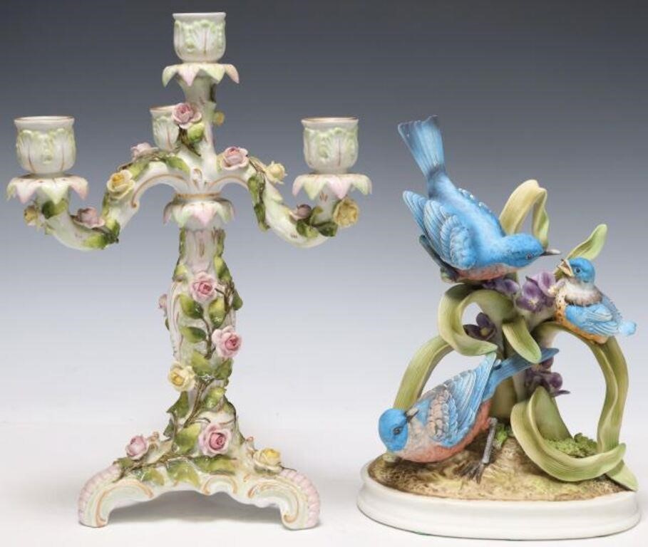 2) ANDREA SADEK BLUE BIRDS &